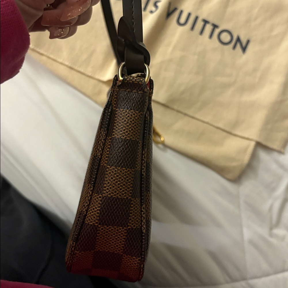Louis Vuitton pochette accessories Damier ebene - Picture 7 of 9